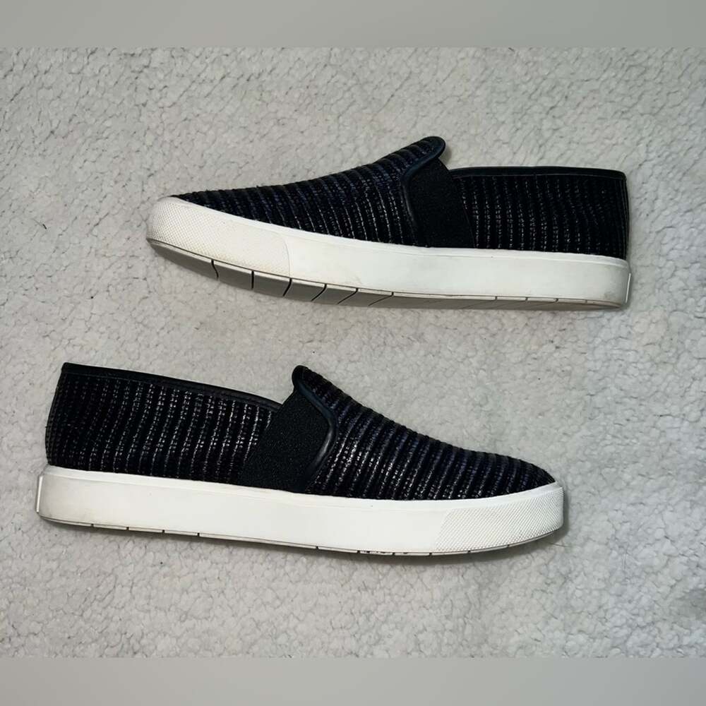 Vince Blair Perforated Leather Slip On Sneaker- size 8